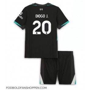 Liverpool Diogo Jota #20 Udebanetrøje Børn 2024-25 Kortærmet (+ Korte bukser)